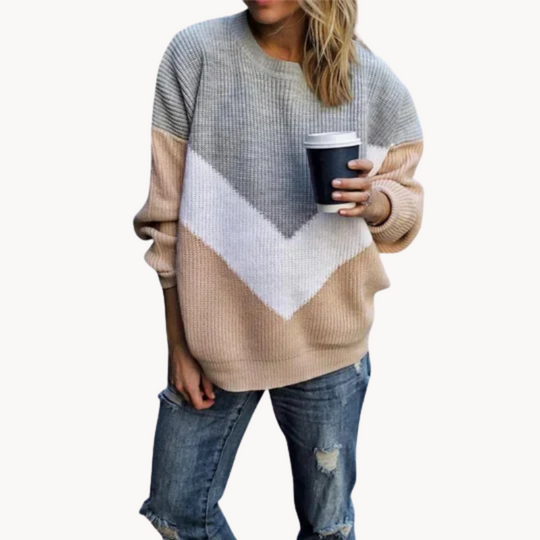 Heidi-Mode | Übergröße Trendy Comfort Damenpullover
