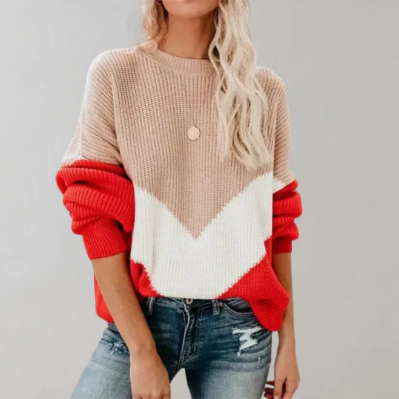Heidi-Mode | Übergröße Trendy Comfort Damenpullover