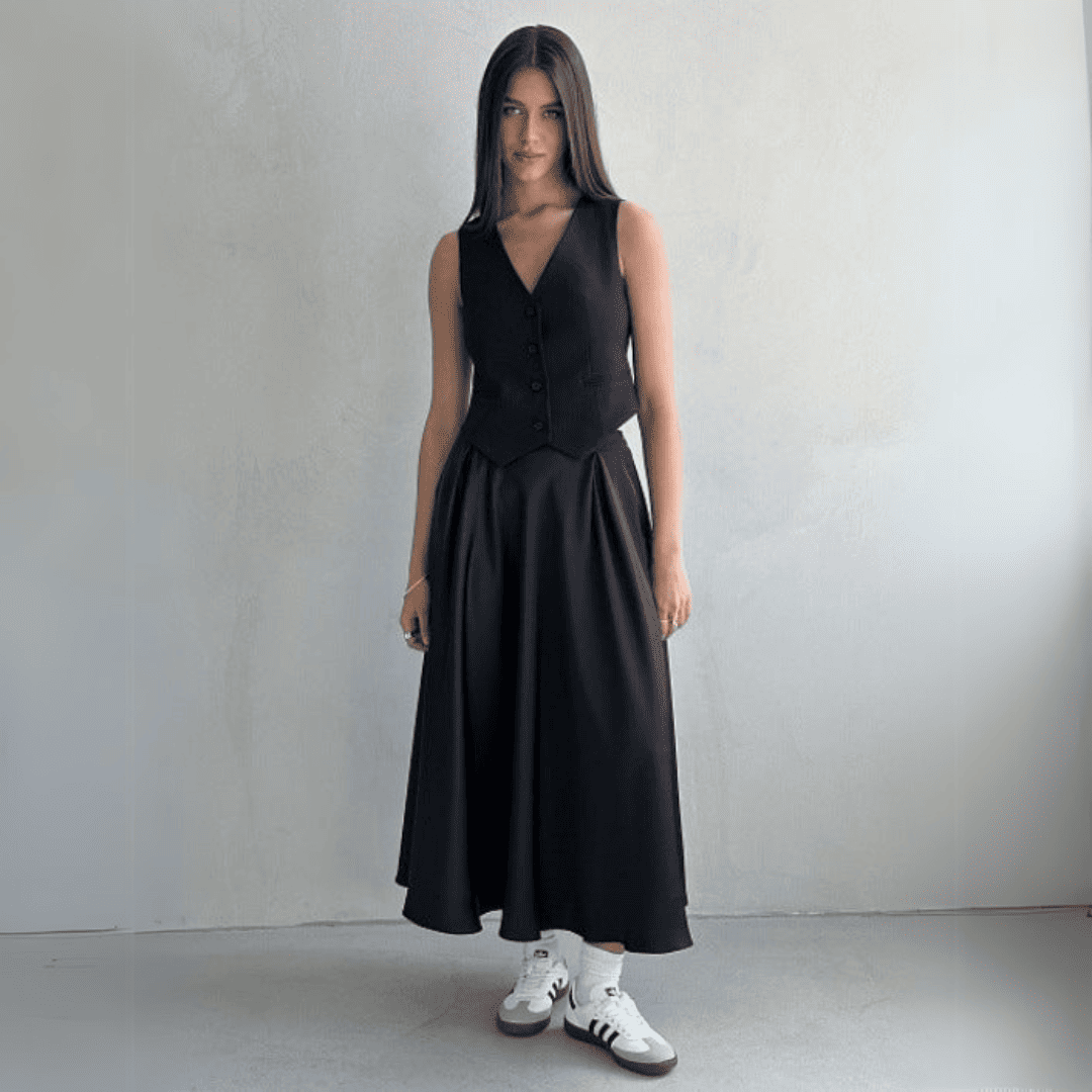 Heidi-Mode | Midi Lange Dominisia Satyna