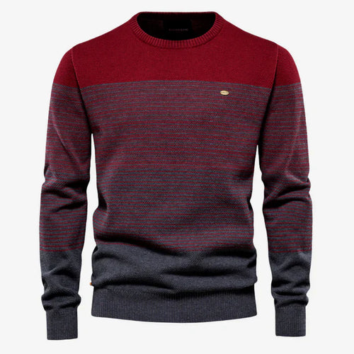 Heidi-Mode | Herren Gestreifter Pullover