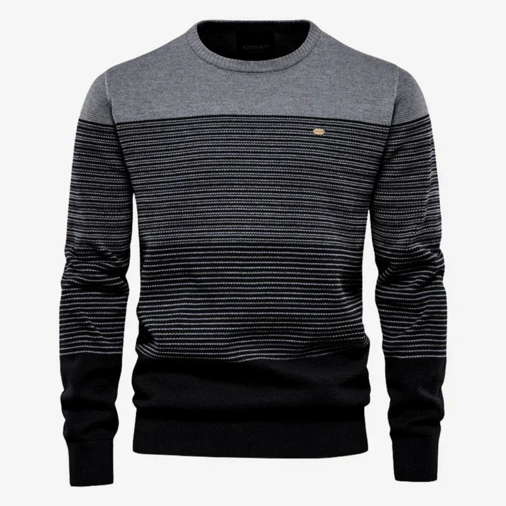 Heidi-Mode | Herren Gestreifter Pullover