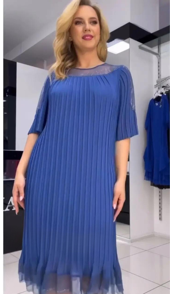 RAISA SCHÖNES plissiertes Kleid