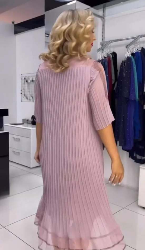 RAISA SCHÖNES plissiertes Kleid