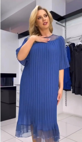 RAISA SCHÖNES plissiertes Kleid