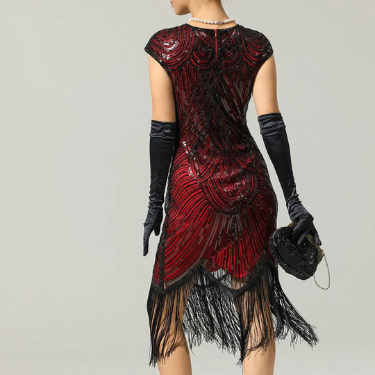Heidi-Mode | 1920Er Gatsby-Stil Glitzerndes Kleid