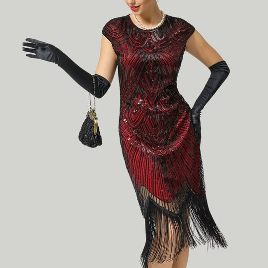 Heidi-Mode | 1920Er Gatsby-Stil Glitzerndes Kleid