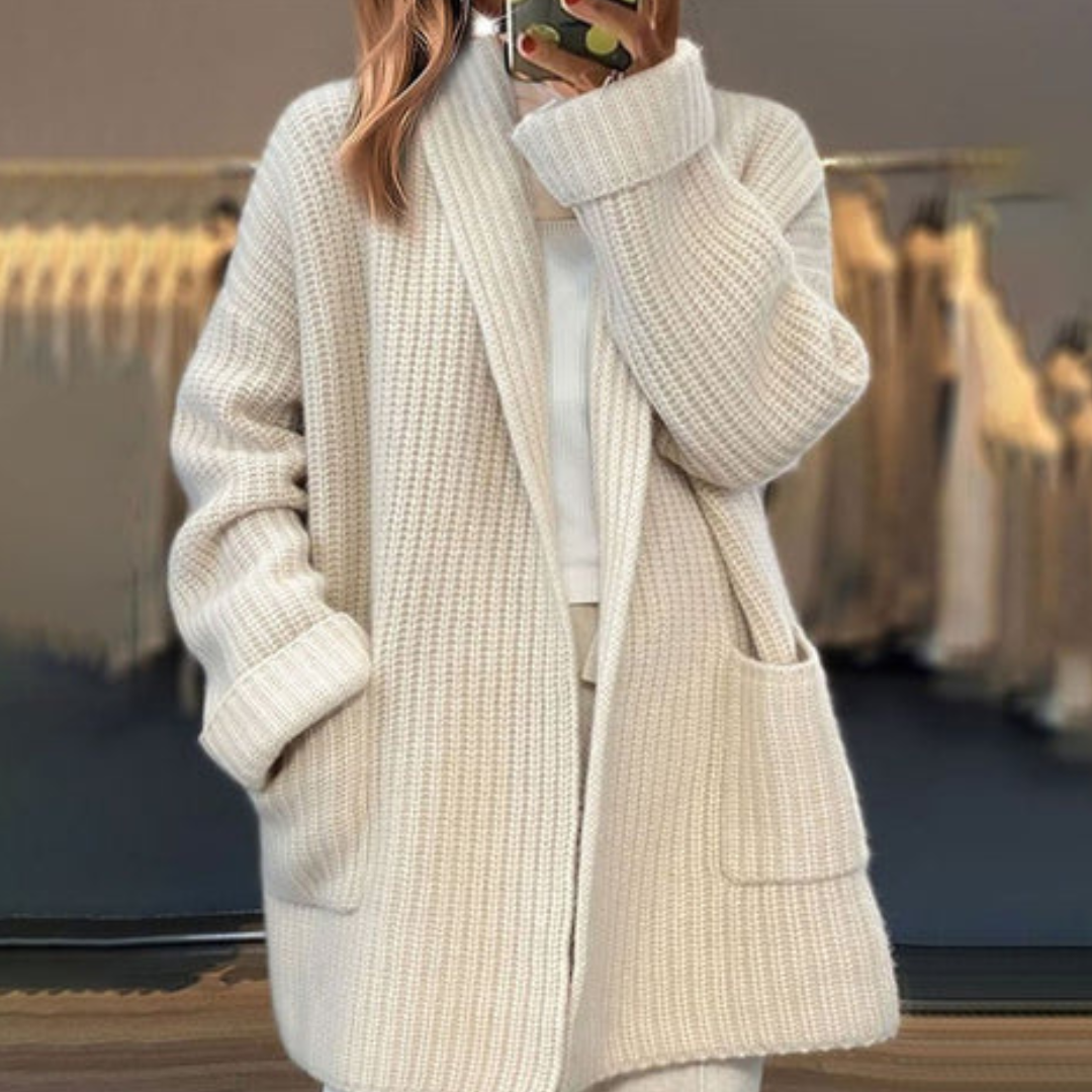 Heidi-Mode | Damen Pullover Westen Lange Ärmel