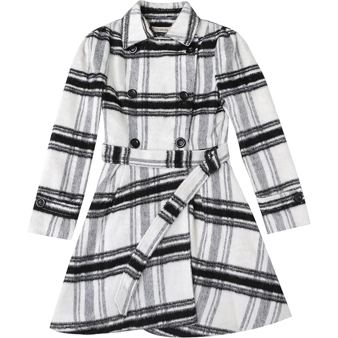 Heidi-Mode | Wol Peacoat mit Gürtel