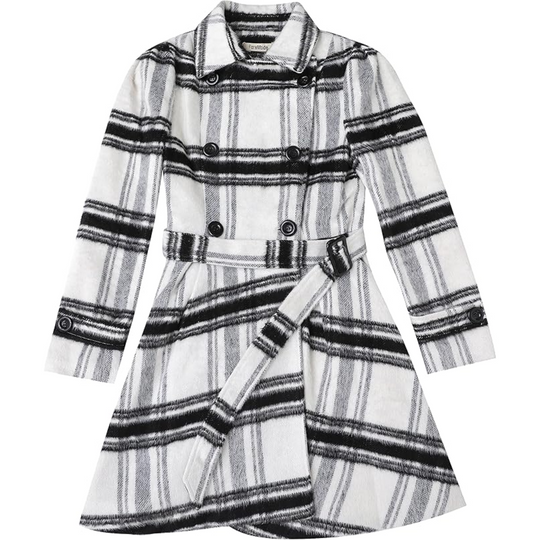 Heidi-Mode | Wol Peacoat mit Gürtel