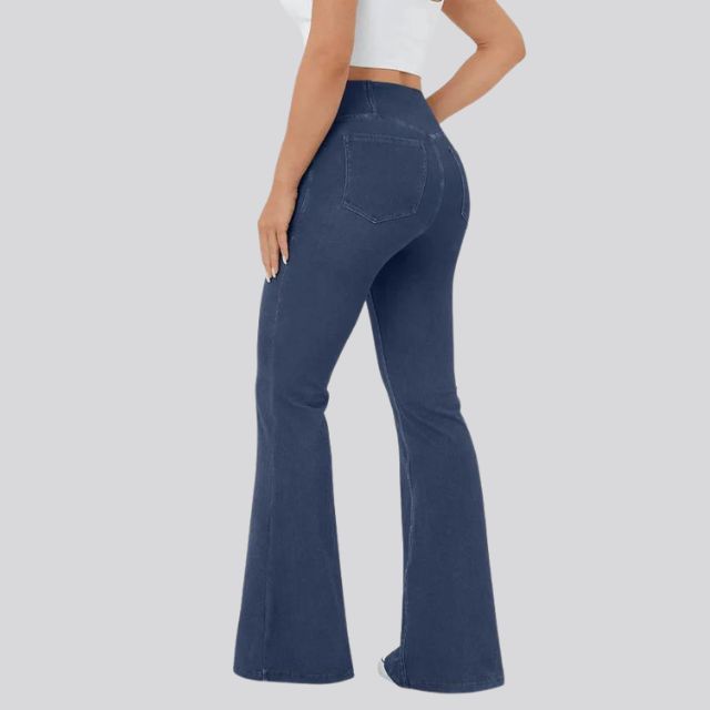 fitness legging met hoge taille