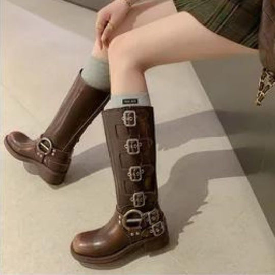 Heidi-Mode | Robuste orthopädische Kampfstiefel für Damen