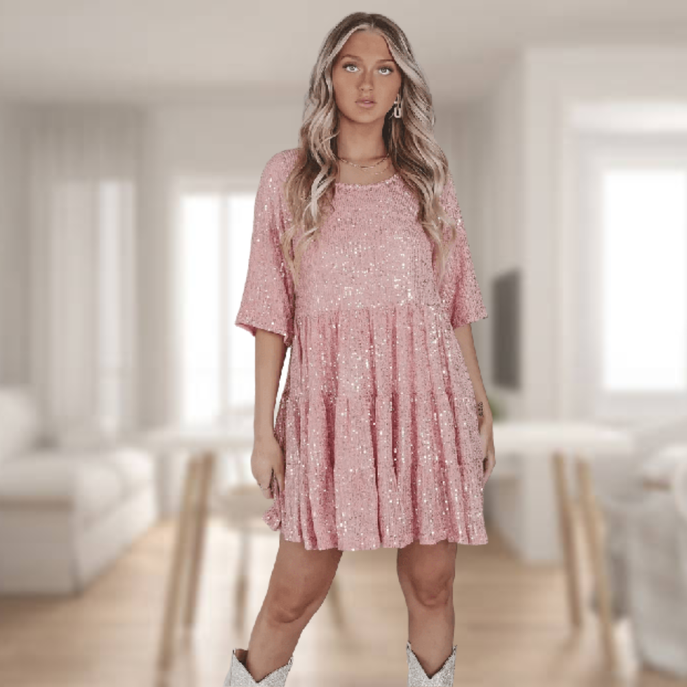 Heidi-Mode-Puppe Kleid Das beste elegante funkelnde Partykleid