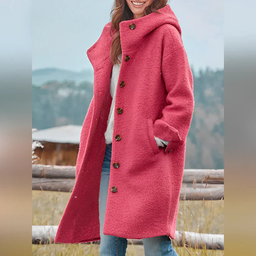 Heidi-Mode | Manteau Long À Capuche