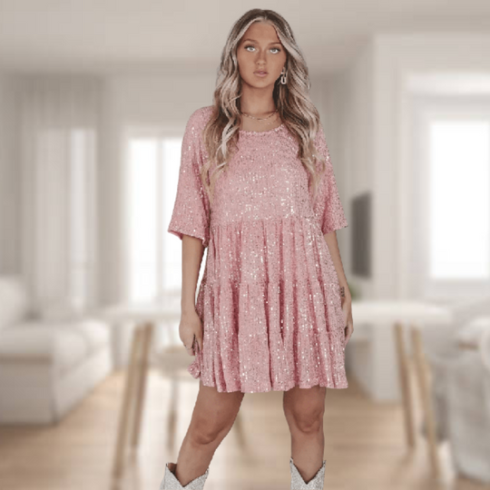 Heidi-Mode | Das Beste Elegante Glitzernde Kleid für Die Feier