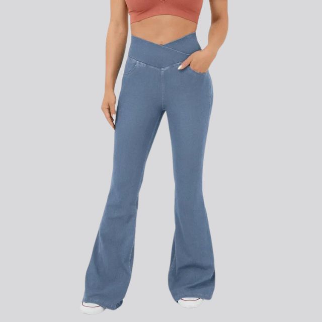 fitness legging met hoge taille