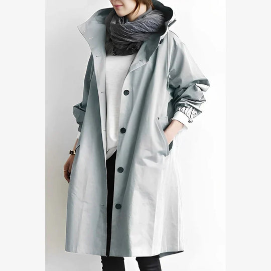 Heidi-Mode | Coupe-Vent Long Avec Capuche