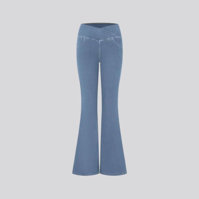 fitness legging met hoge taille
