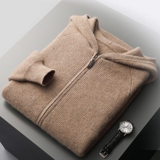 Heidi-Mode - Lässiger und Stilvoller Winter Zip-Up Hoodie für Männer