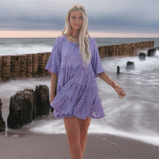 Heidi-Mode | Das Beste Elegante Glitzernde Kleid für Die Feier