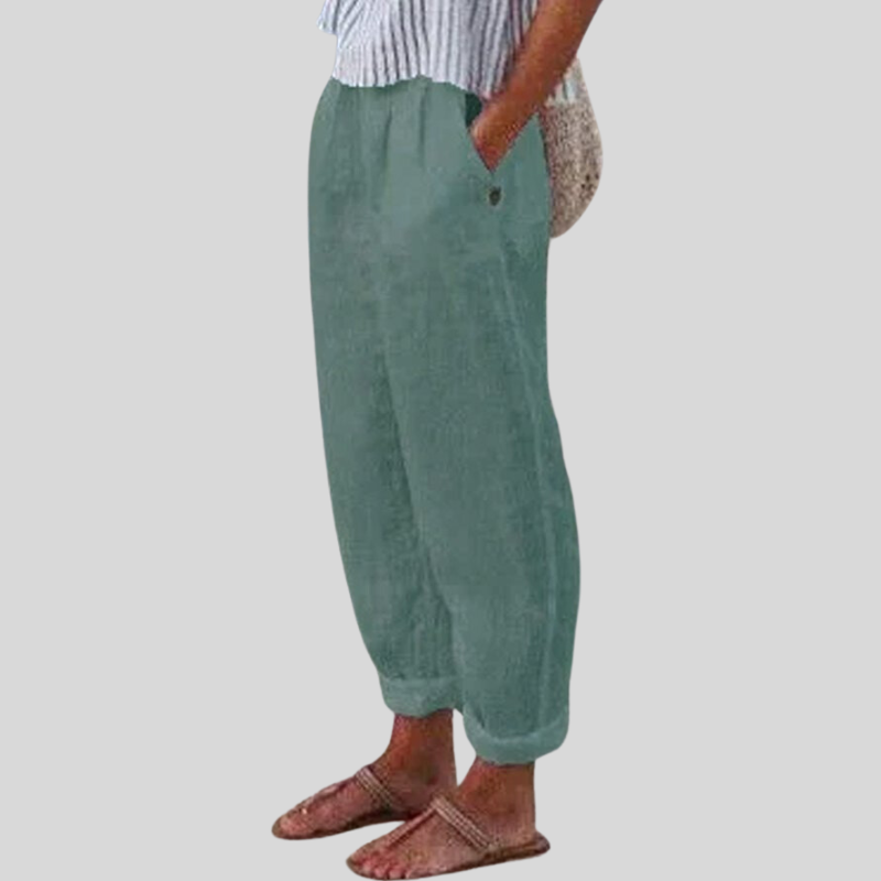 Heidi-Mode | Leichte hose mit Seitentaschen