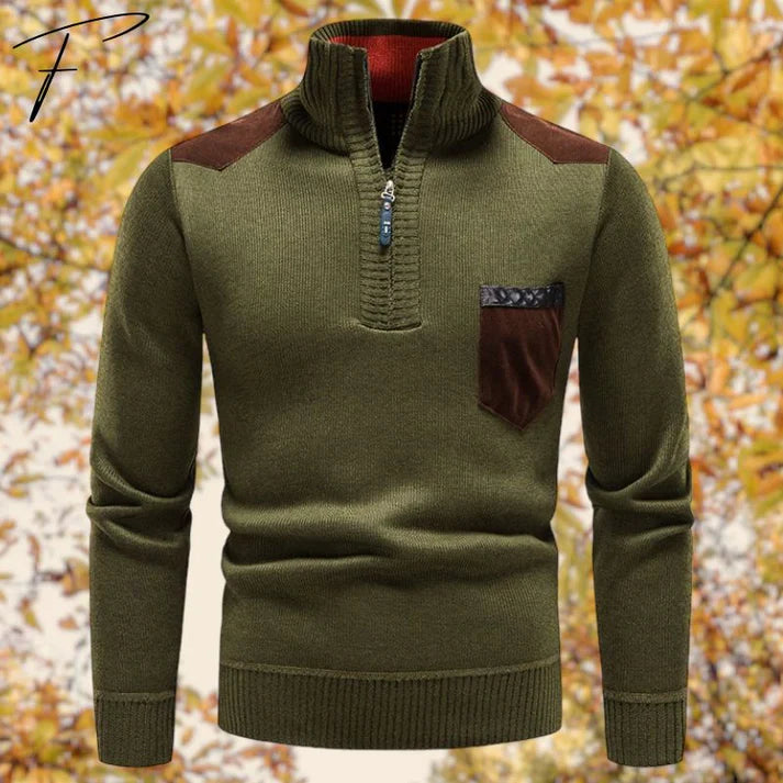 Heidi-Mode | Herren Pullover mit Reißverschluss