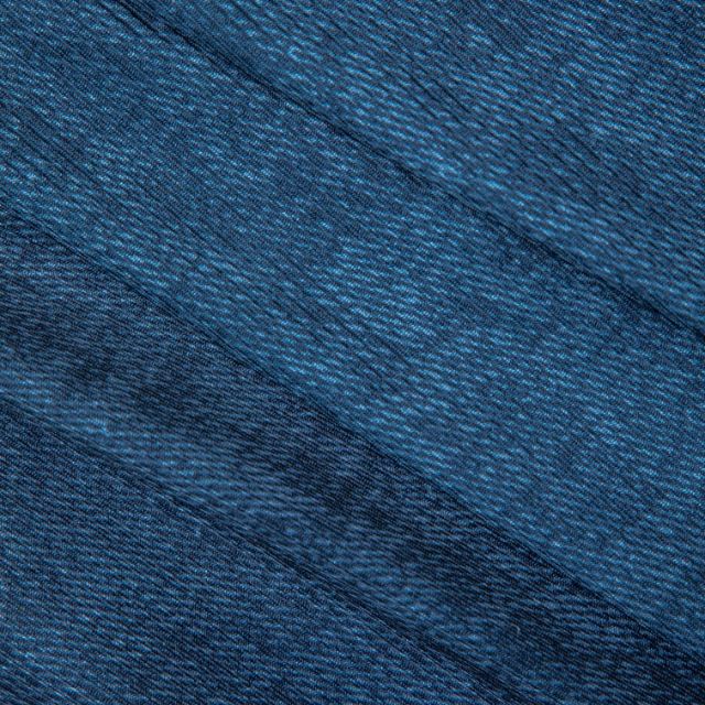 Jeans-Midikleid mit Reißverschluss vorne