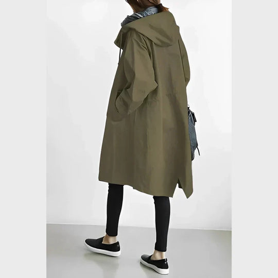 Heidi-Mode | Coupe-Vent Long Avec Capuche