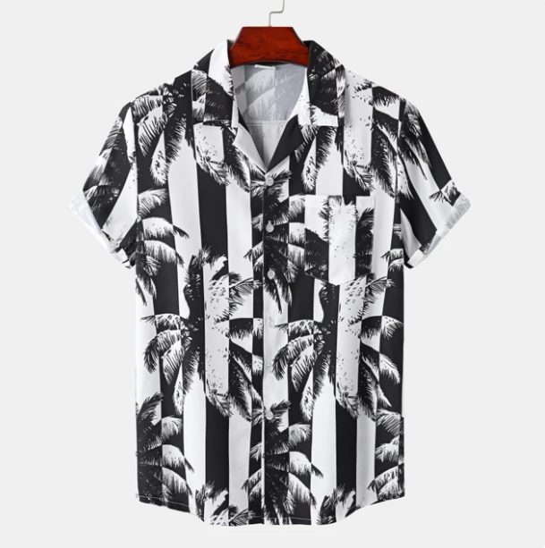 Heidi-Mode | Hawaii Surf Floral Hemd für Herren