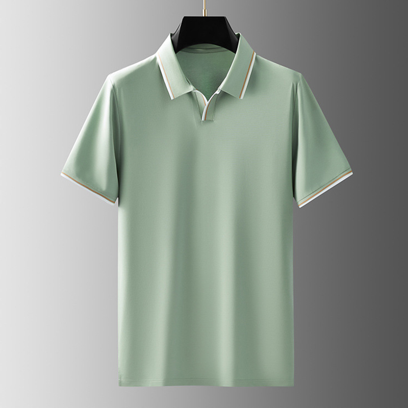 Prestige-Poloshirt aus Seide