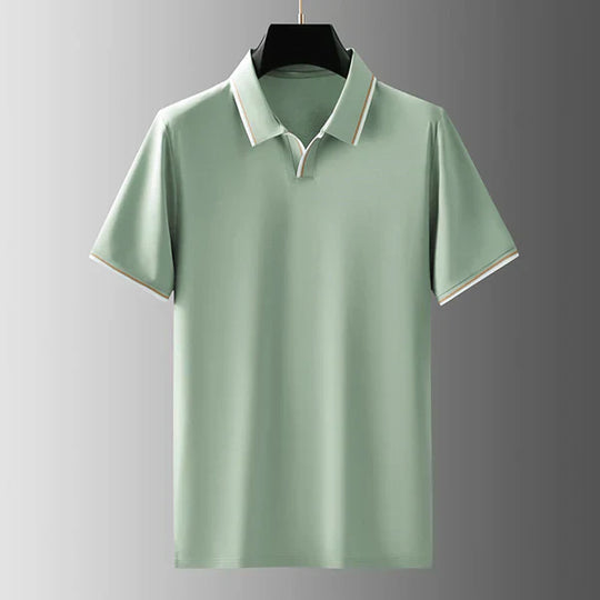 Luxuriöses kurzärmliges Poloshirt