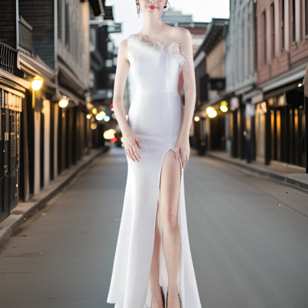 Heidi-Mode | Exklusive Abendkleid aus Satin