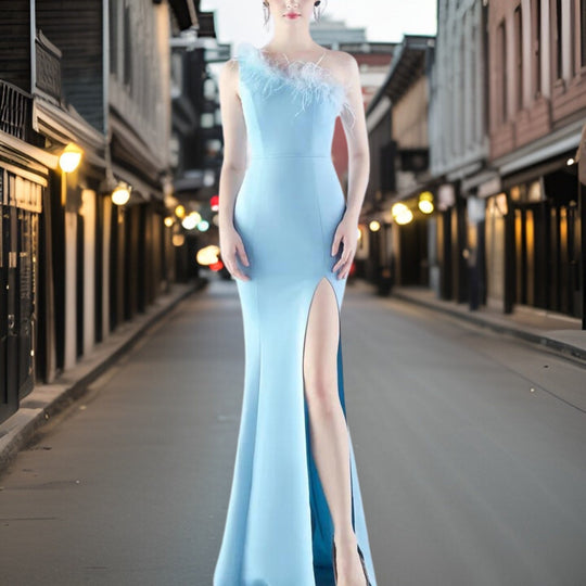 Heidi-Mode | Exklusive Abendkleid aus Satin