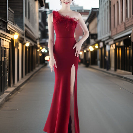 Heidi-Mode | Exklusive Abendkleid aus Satin