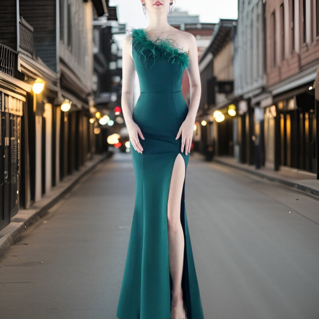 Heidi-Mode | Exklusive Abendkleid aus Satin