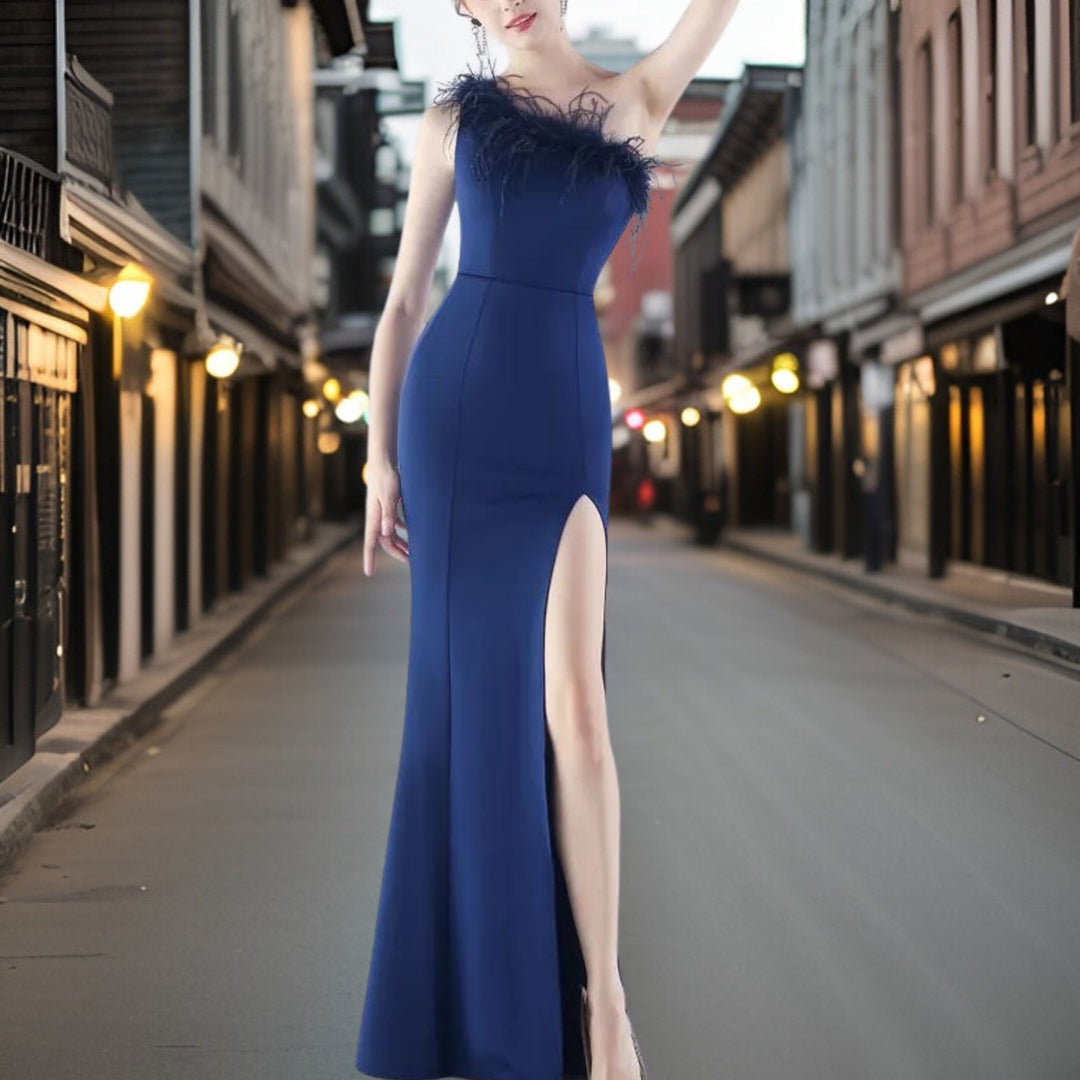 Heidi-Mode | Exklusive Abendkleid aus Satin
