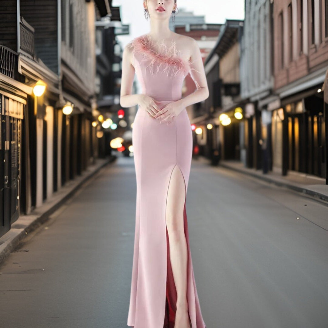 Heidi-Mode | Exklusive Abendkleid aus Satin