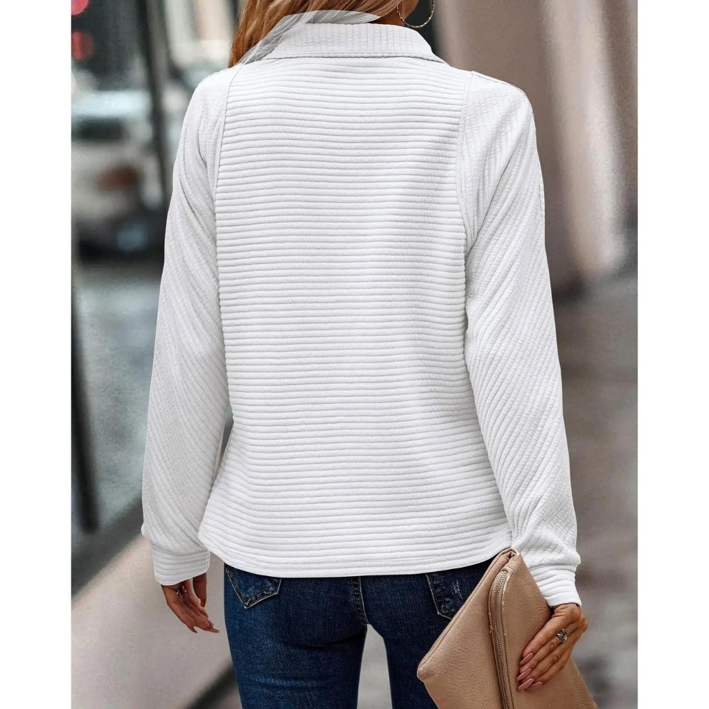 Valerie️ - Eleganter Pullover mit V-Ausschnitt für Frauen