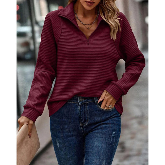 Valerie️ - Eleganter Pullover mit V-Ausschnitt für Frauen