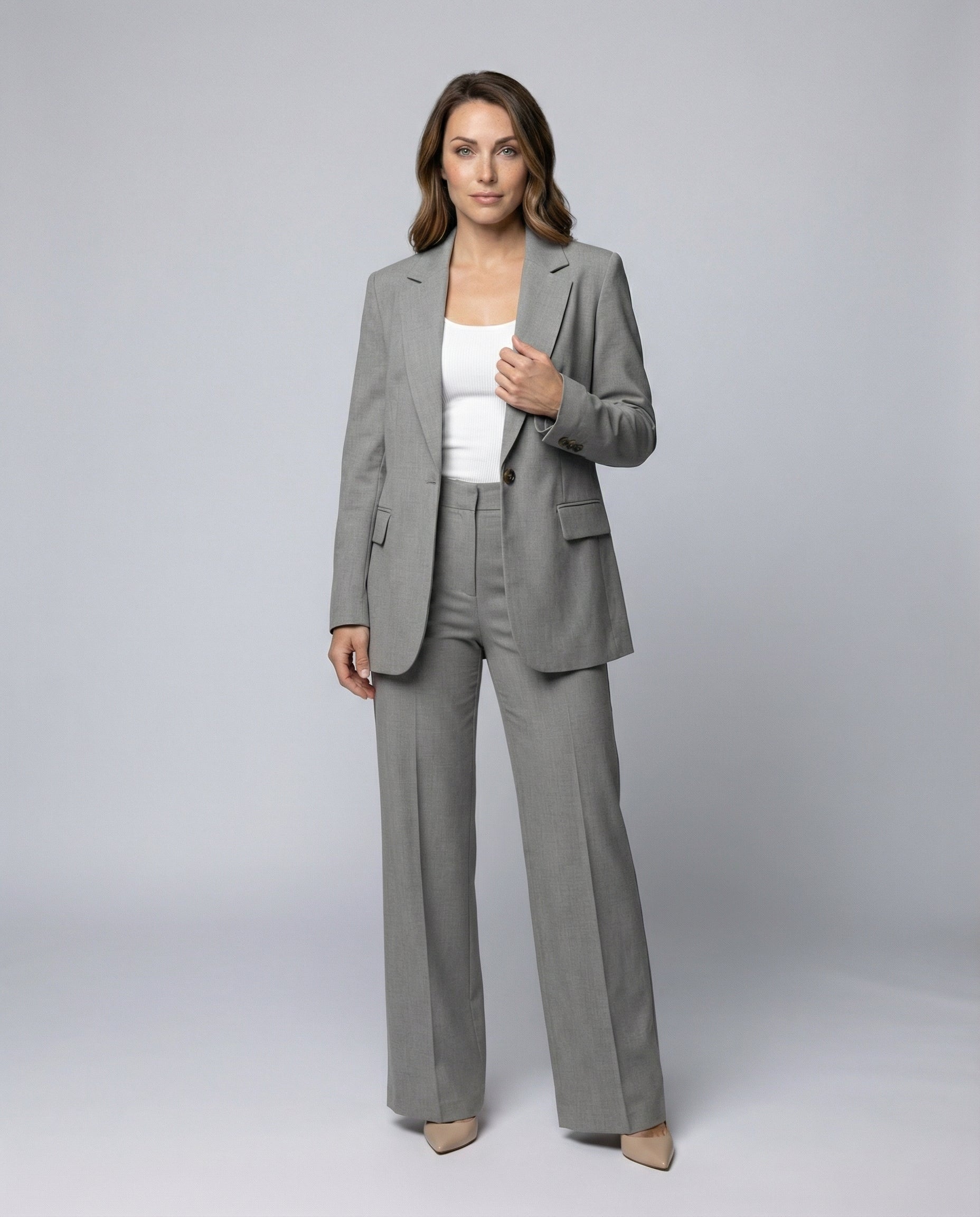 Damen Eleganter Anzug mit Bequemem Stoff für Jeden Anlass | Heidi-Mode