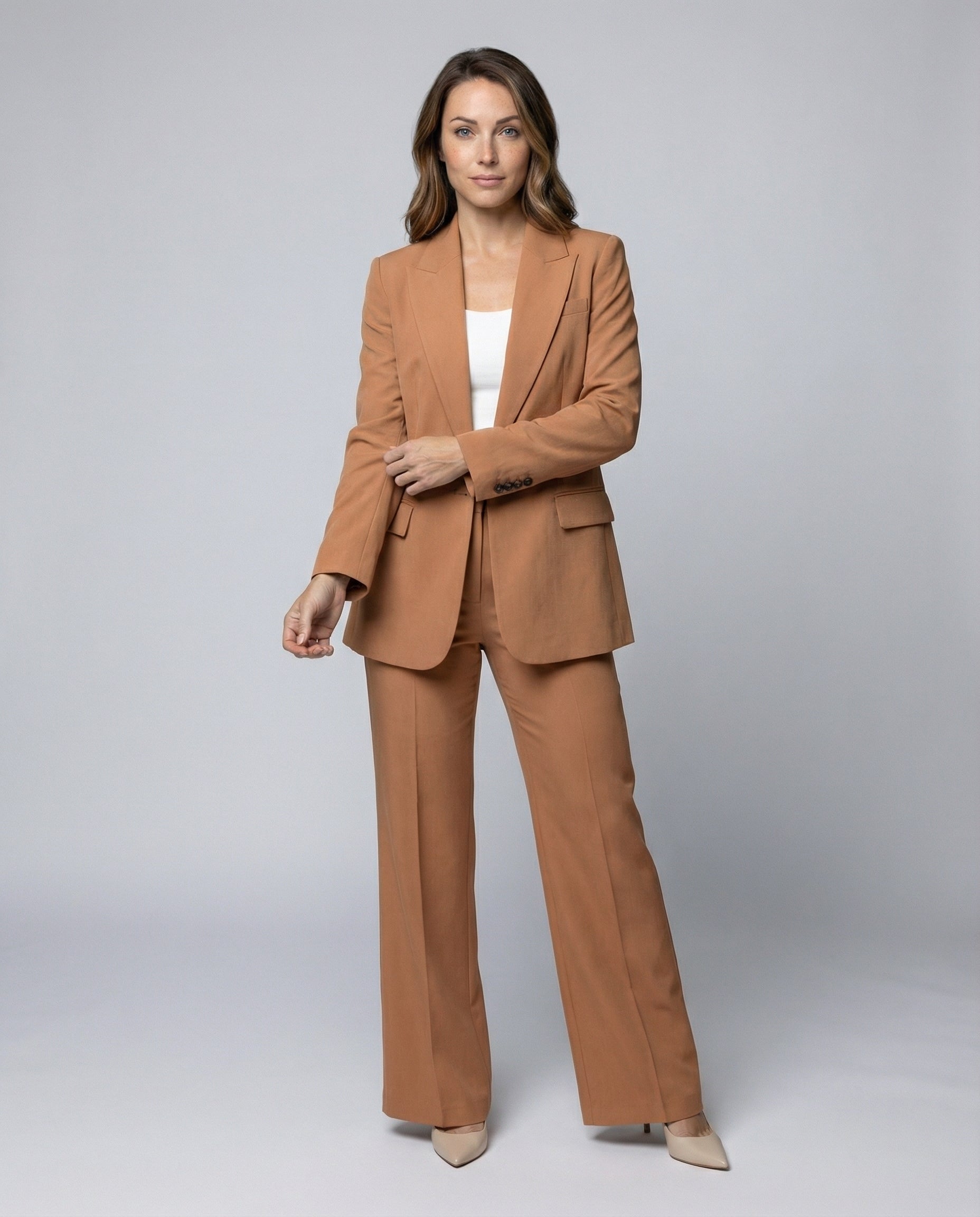 Damen Eleganter Anzug mit Bequemem Stoff für Jeden Anlass | Heidi-Mode