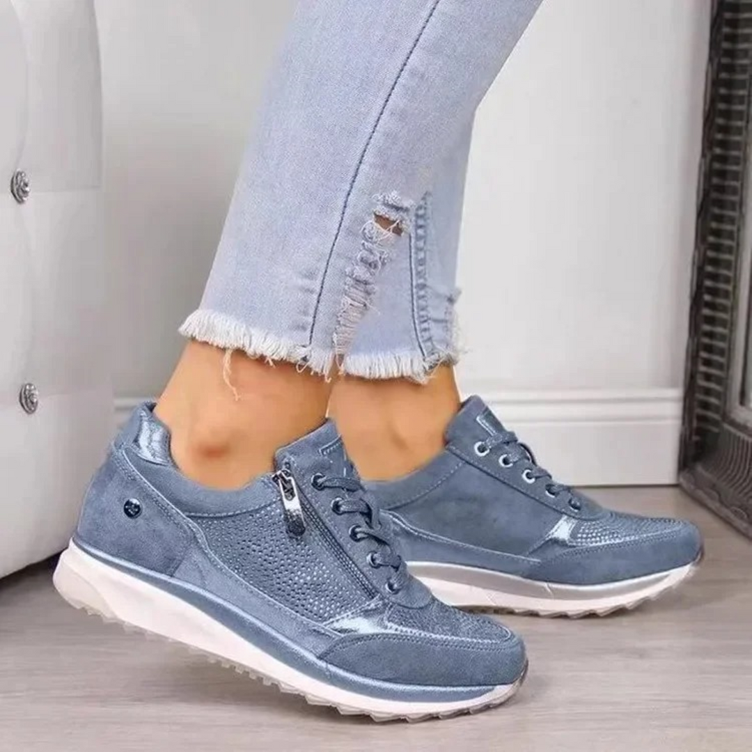 Heidi-Mode | Flache Atmungsaktive Wasserdichte Damenschuhe