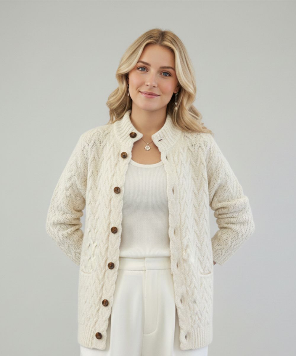 Heidi-Mode | Damen Cardigan Elegant und Lässig Komfort und Eleganz Im Alltag