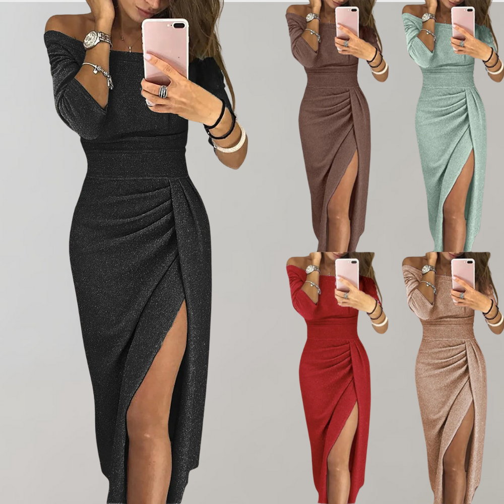 Glitzer Damenkleid