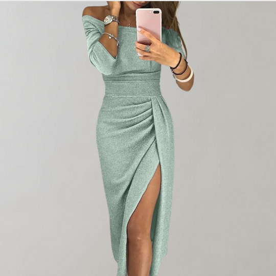 Glitzer Damenkleid