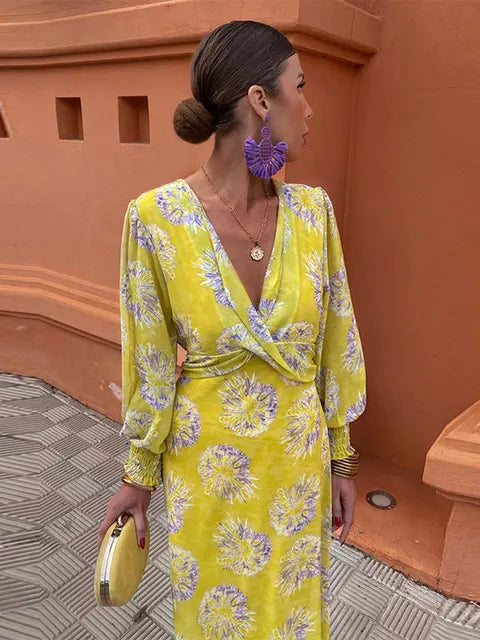 Elegantes Midi Kleid