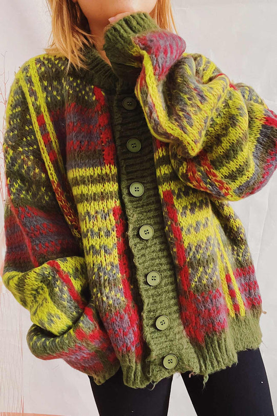 Heidi-Mode | Einfach und Raffinierte Strickjacke