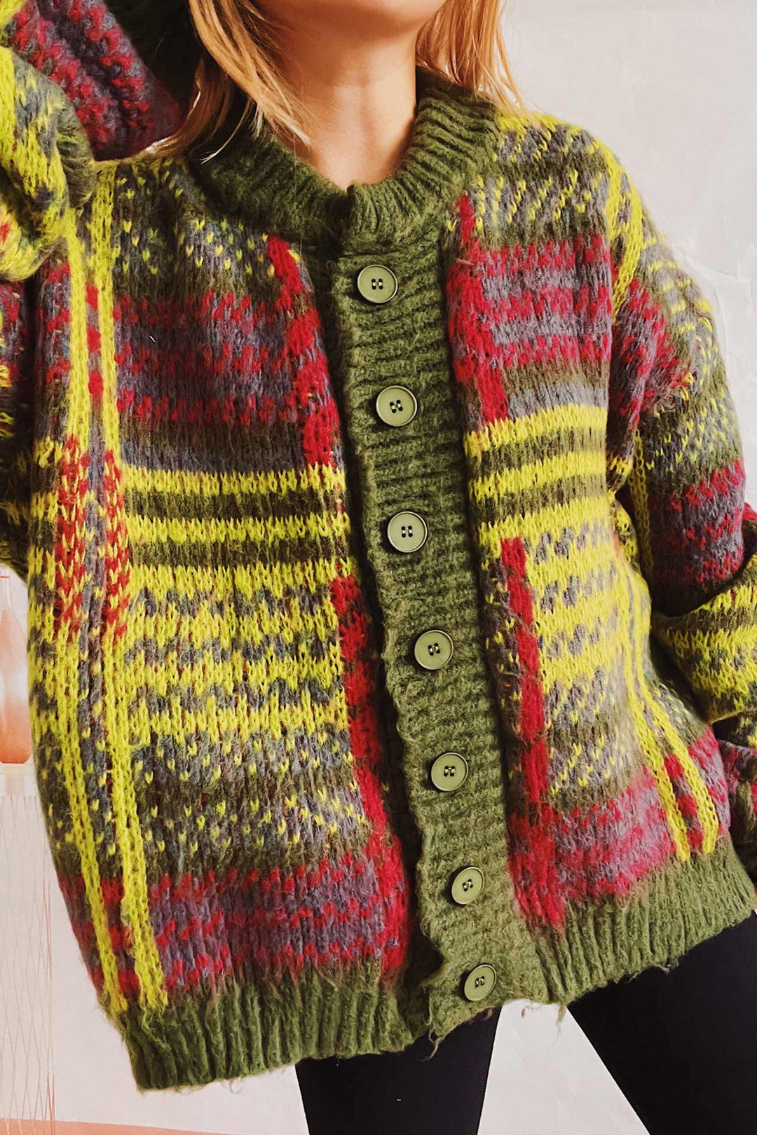 Heidi-Mode | Einfach und Raffinierte Strickjacke