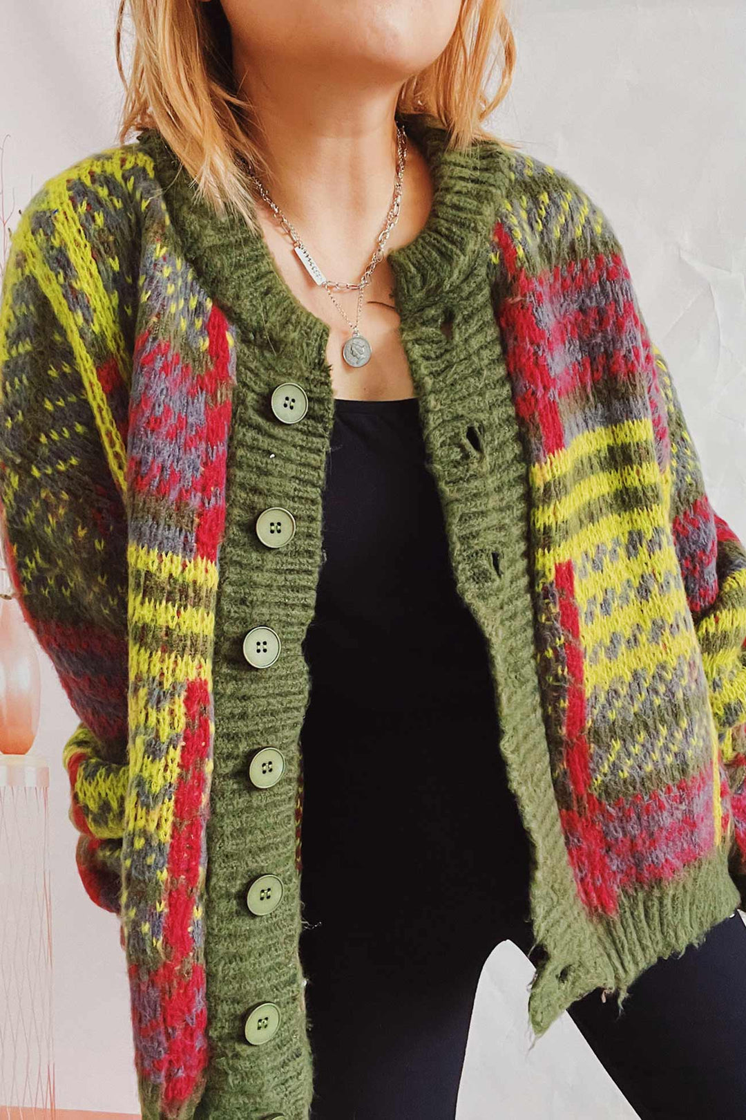 Heidi-Mode | Einfach und Raffinierte Strickjacke