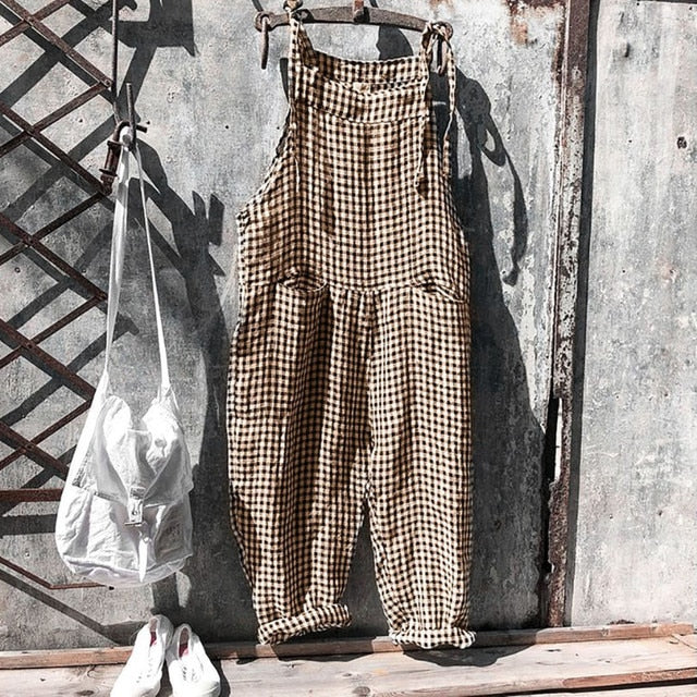 Heidi-Mode | Trendiger Leinen-Jumpsuit