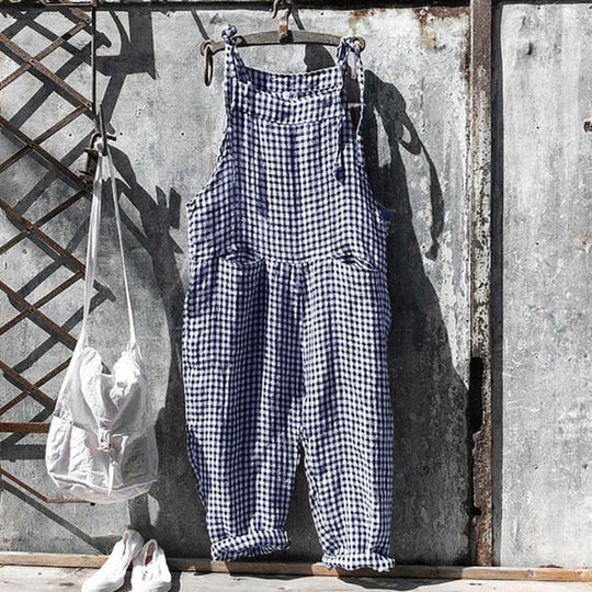 Heidi-Mode | Trendiger Leinen-Jumpsuit